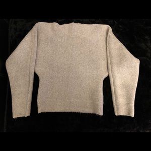 Gray sweater size small